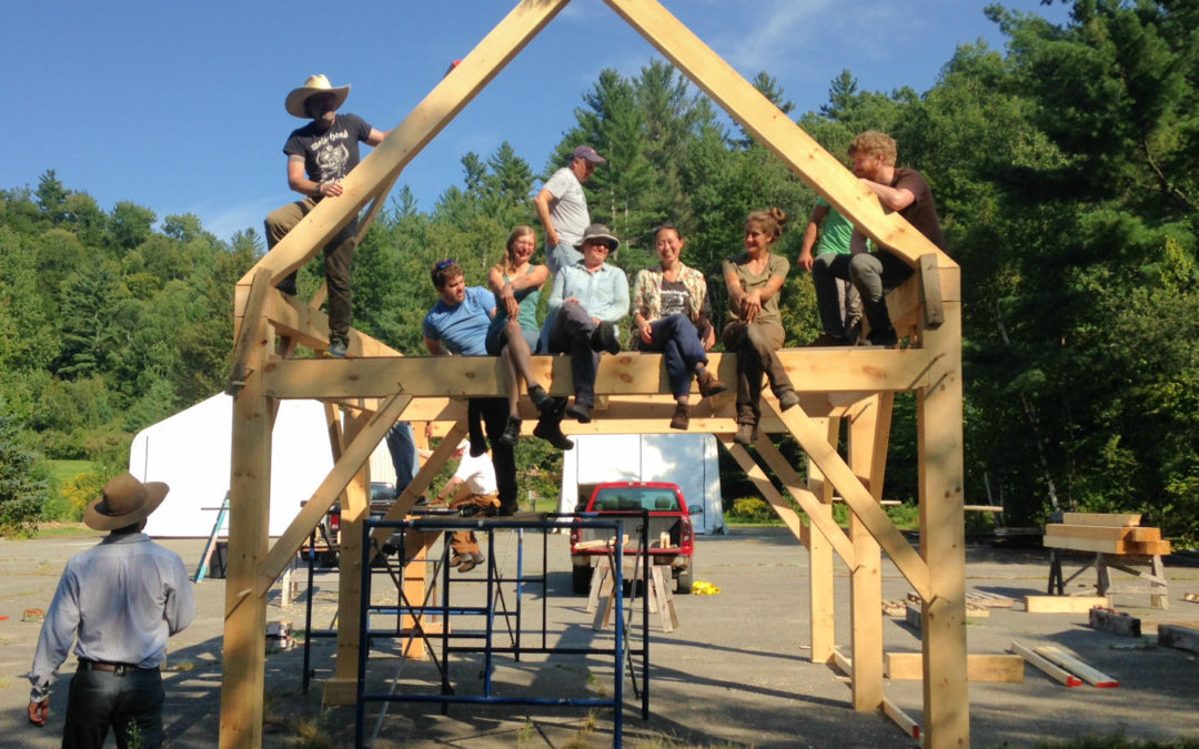 Yestermorrow Timberframing Class